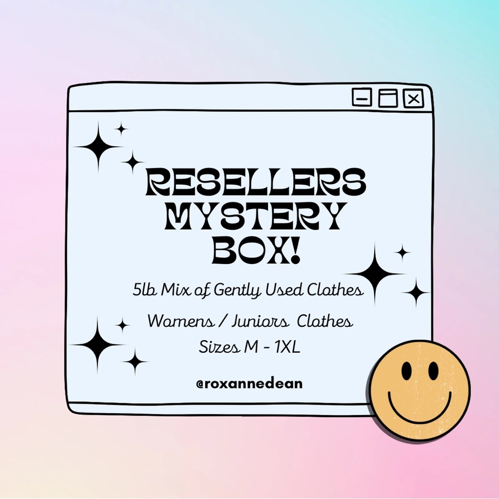 Resellers Mystery Box!! ✨ Gently Used Mix! w/Single Pair of Shoes!